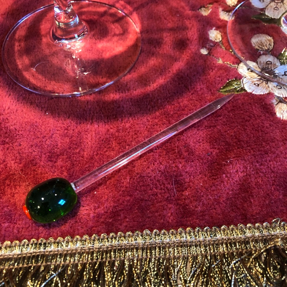 Crystal martini glasses - Picture 4 of 5